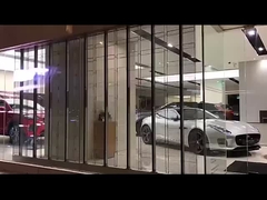 Przejrzysty ekran LED Przejrzysty ekran LED Wnętrza zewnętrzne Szkło Przejrzysty ekran filmowy LED